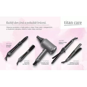 VZ1440 Titan Care - Žehlička na vlasy